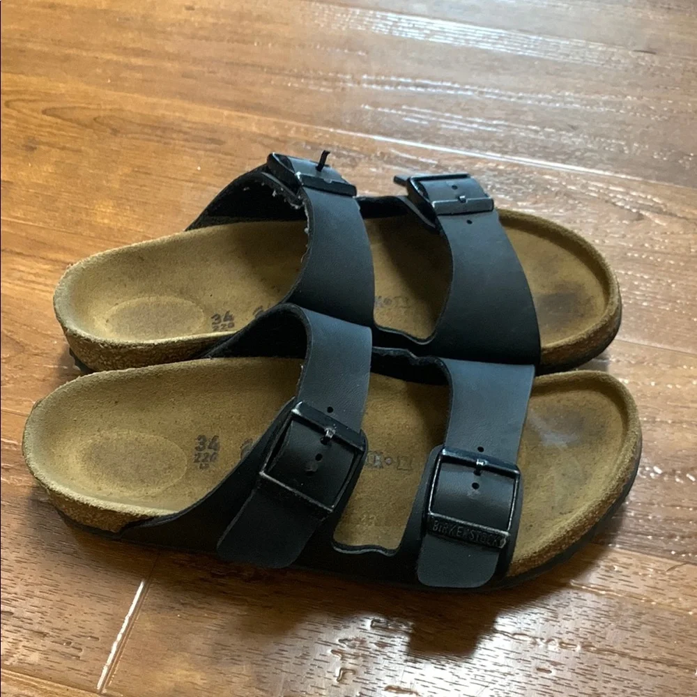 Birkenstock Double-Buckle Slide Sandals